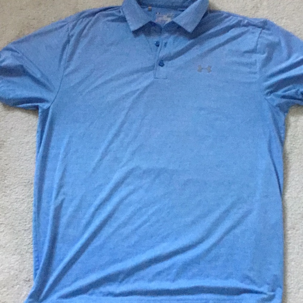 Under Armour heat gear golf polo.